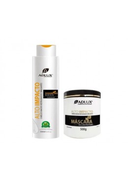 Alto Impacto Reconstrutora Kit 2x500ml - Adlux Beautecombeleza.com