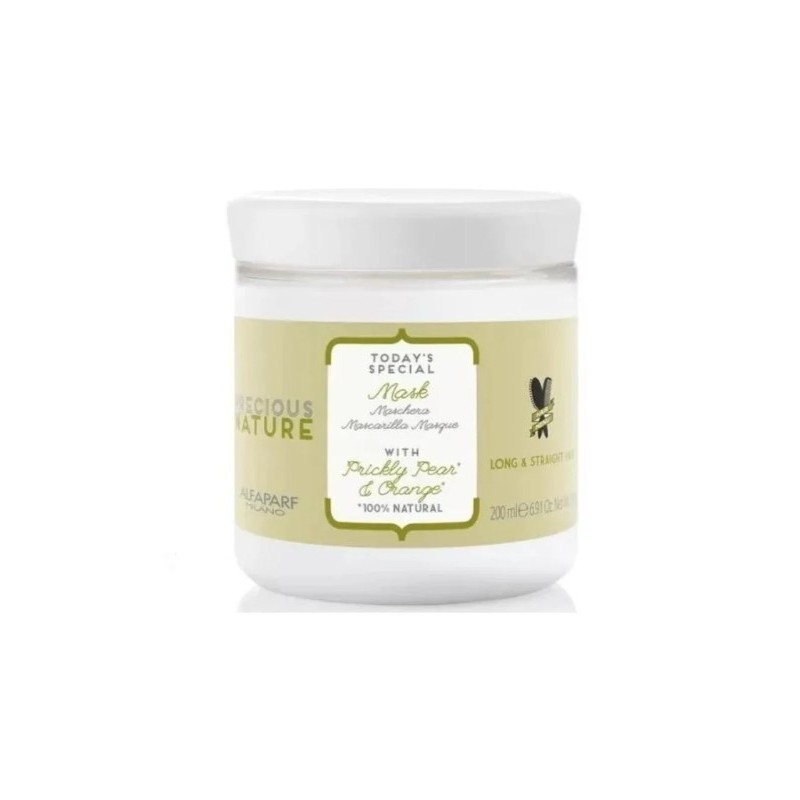 Precious Nature Long & Straight Hair Pear Orange Mask 200ml - Alfaparf Milano Beautecombeleza.com