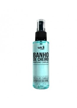 Banho de Cheiro Capillary Perfume Green Tea Fragance Hair Spray 60ml - Widi Care Beautecombeleza.com