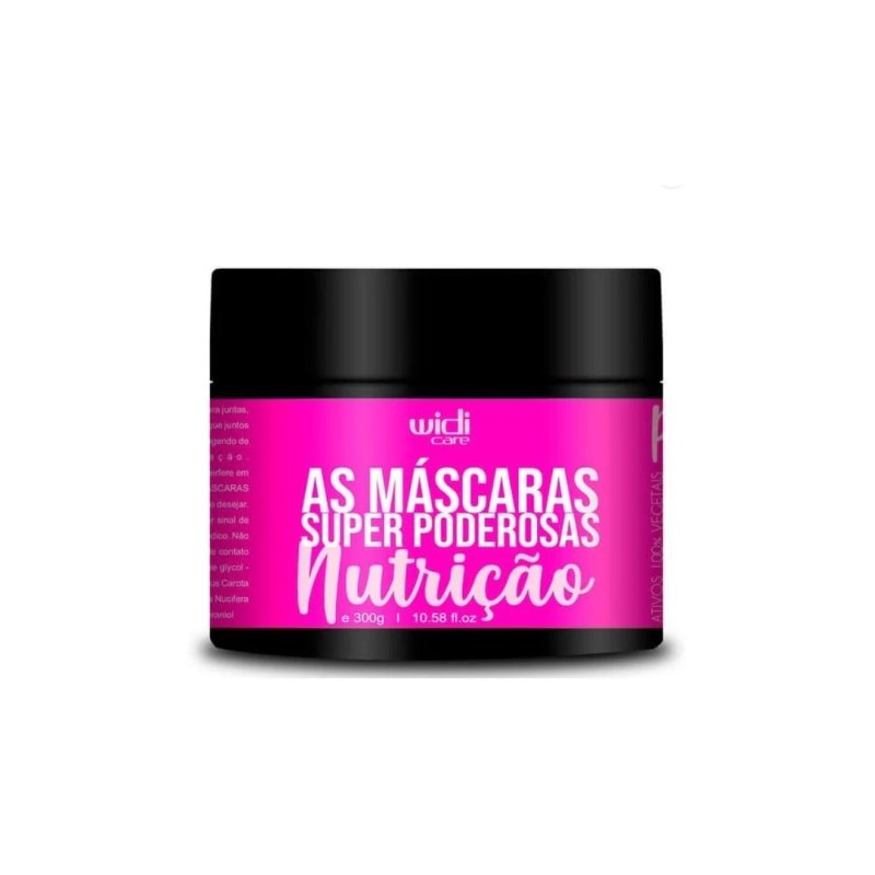 Super Poderosas Powerful Nutrition Capillary Schedule Mask 300g - Widi Care Beautecombeleza.com Super Poderosas Powerful Nutrition Capillary Schedule Mask 300g - Widi Care Beautecombeleza.com