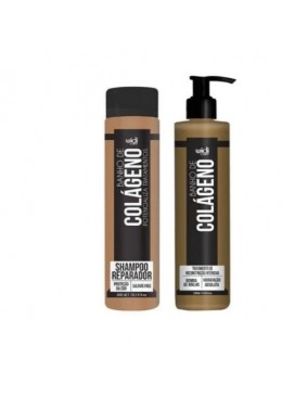 Collagen Bath Repair Color Protection Brightness Treatment Kit 2 Itens - Widi Care Beautecombeleza.com