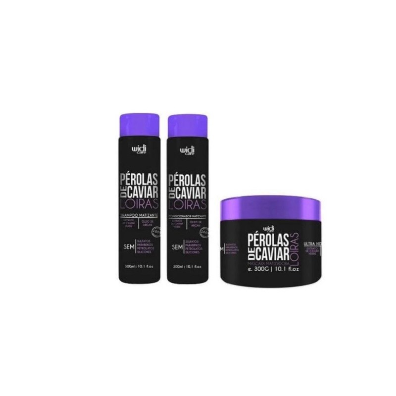 Pérolas de Caviar Pearls Extract Blond Tinting Treatment Kit 3x300 - Widi Care Beautecombeleza.com