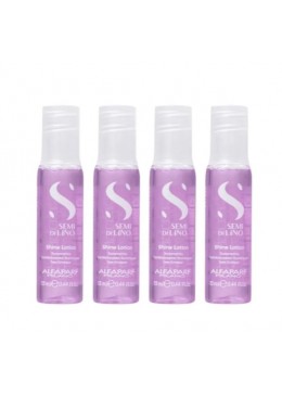 Semi di Lino Diamond Illuminating Shine Lotion Kit 4x 13ml - Alfaparf Milano 
 Beautecombeleza.com