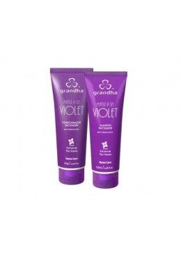 Flor Violeta Matiz P21 Violet Blond Home Care Kit 2x120 - Grandha Beautecombeleza.com