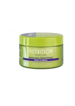 Nutrition Resistence Moisturizing Shine Strenght Protein Mask 300ml - Ecosmetics Beautecombeleza.com