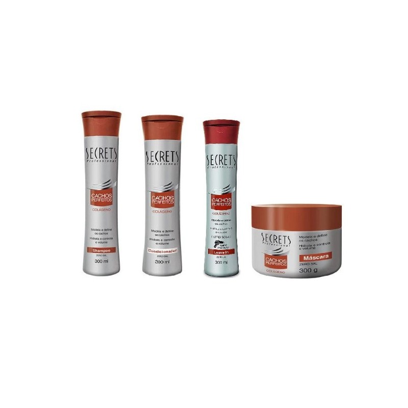 Cachos Perfeitos Home Care Kit 4x300ml - Secrets
Beautecombeleza.com Cachos Perfeitos Home Care Kit 4x300ml - Secrets
Beautecombeleza.com