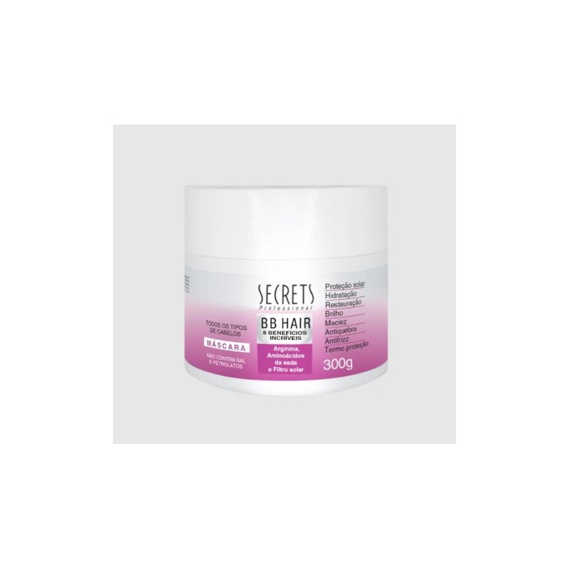 BB Hair Masque de Reconstruction Capillaire 300g - Secrets Beautecombeleza.com BB Hair Masque de Reconstruction Capillaire 300g - Secrets Beautecombeleza.com