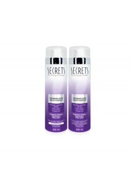 Desamarelador Cabelos Loiros Shampoo e Condicionador Kit 2x 300ml - Secrets 
 Beautecombeleza.com