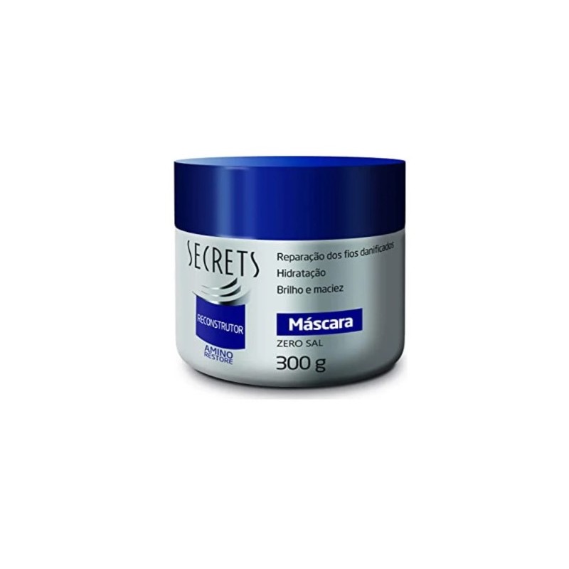 Amino Restore Reconstruction Softness Protection Shine Hair Mask 300g - Secrets Beautecombeleza.com Amino Restore Reconstruction Softness Protection Shine Hair Mask 300g - Secrets Beautecombeleza.com