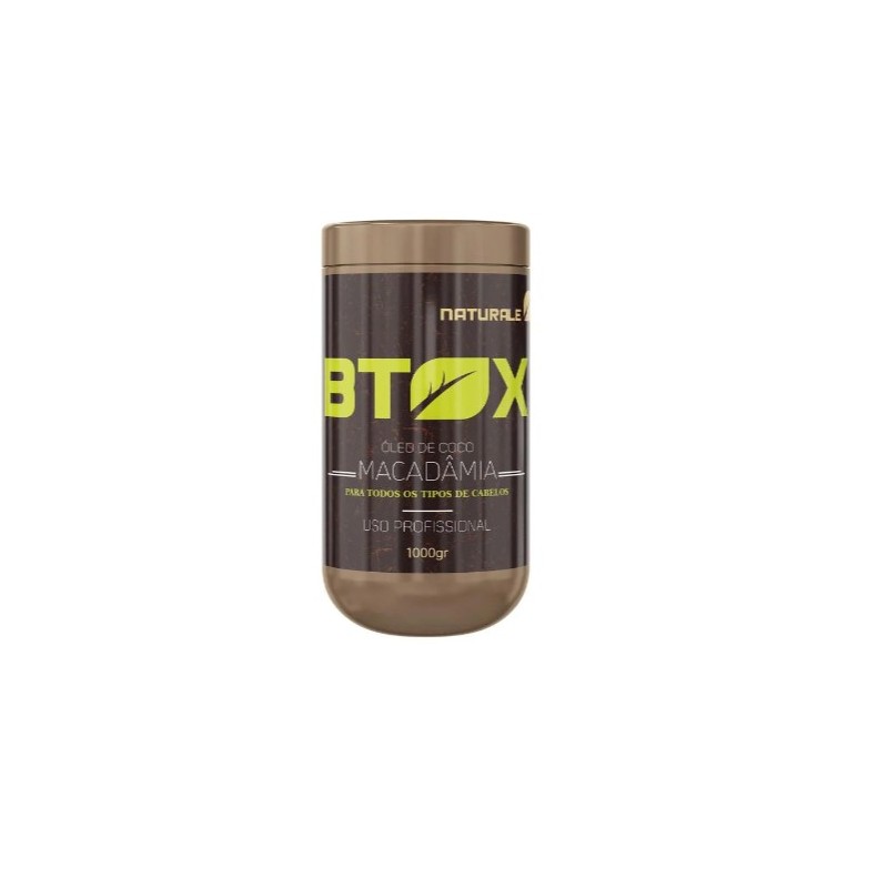 Btox Óleo de Coco e Macadâmia 1Kg - Naturale Beautecombeleza.com Btox Óleo de Coco e Macadâmia 1Kg - Naturale Beautecombeleza.com