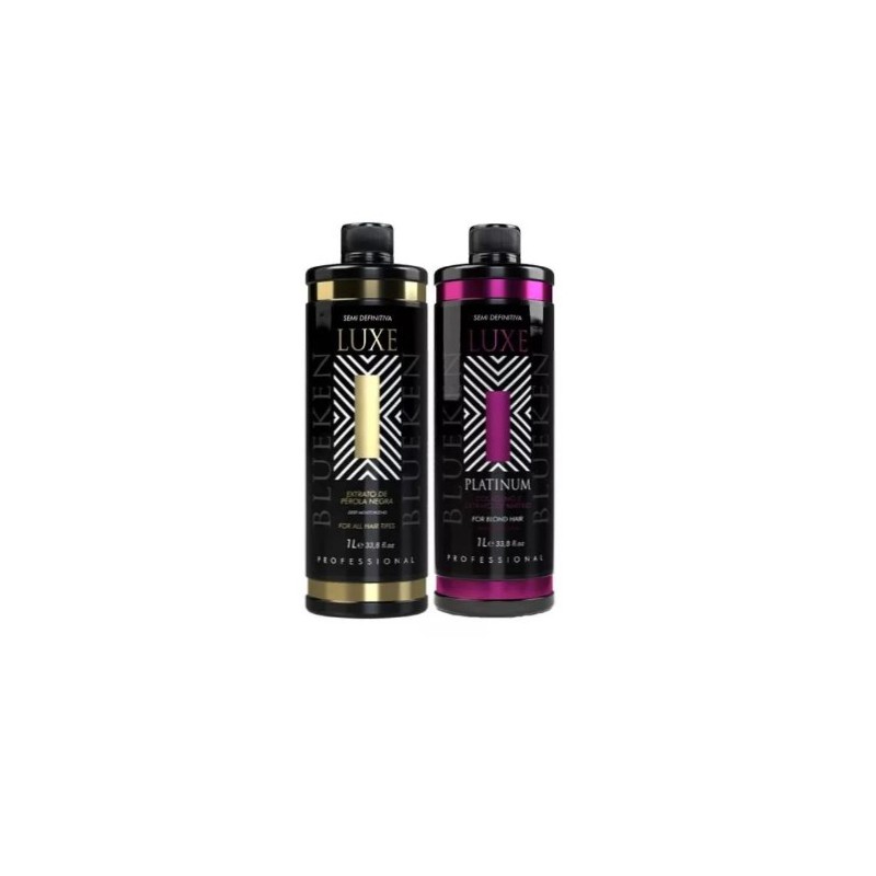 Blueken Luxe Semi-Permanent Progressive Brush with Platinum Blond Hair Sealant Kit Beautecombeleza.com Blueken Luxe Semi-Permanent Progressive Brush with Platinum Blond Hair Sealant Kit Beautecombeleza.com