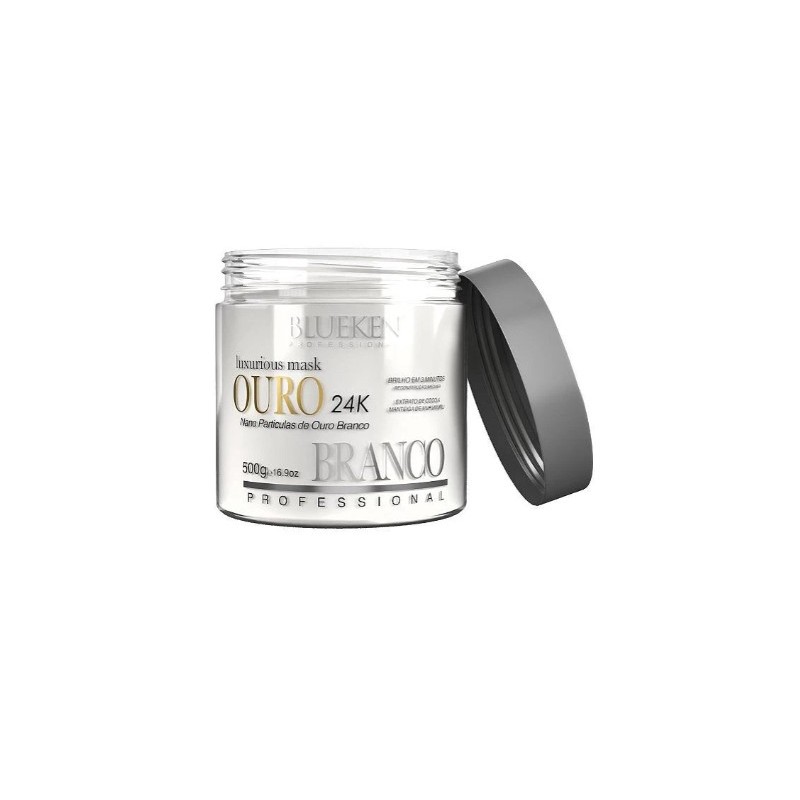 Luxurious Or Blanc 24 K Masque Reconstructeur 500g - Blueken Beautecombeleza.com Luxurious Or Blanc 24 K Masque Reconstructeur 500g - Blueken Beautecombeleza.com