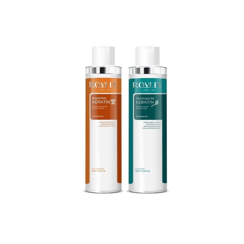 Lissage Traitement Kératine Kit 2x1000ml - Rovely Beautecombeleza.com Lissage Traitement Kératine Kit 2x1000ml - Rovely Beautecombeleza.com