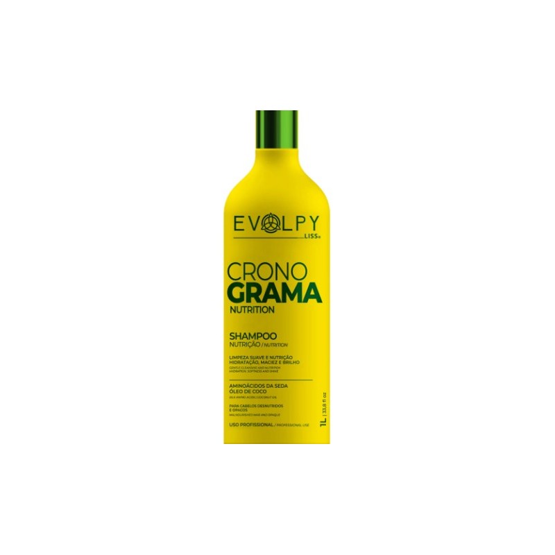 Cronograma Capilar Shampoo de Nutrição 1L - Evolpy Liss Beautecombeleza.com Cronograma Capilar Shampoo de Nutrição 1L - Evolpy Liss Beautecombeleza.com