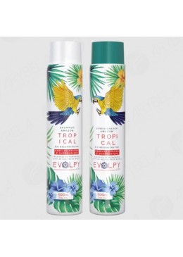 Tropical Amazon para Cabelos Danificados Reconstrução Capilar Kit 2x500ml - Evolpy Liss Beautecombeleza.com