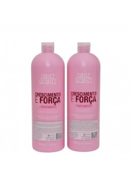 Growth Strength Ultra Fast D-Panthenol Macadamia Ojon Kit 2x800g - Oshi Goshi Beautecombeleza.com