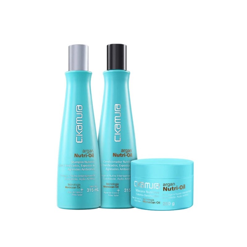 C.Kamura Kit Argan Nutri-Oil Trio (3 Products) Beautecombeleza.com C.Kamura Kit Argan Nutri-Oil Trio (3 Products) Beautecombeleza.com