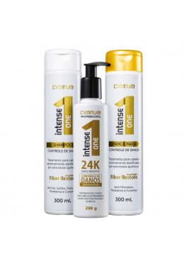 C.Kamura Intense One 24k Kit Trio Damage Control (3 Products) Beautecombeleza.com