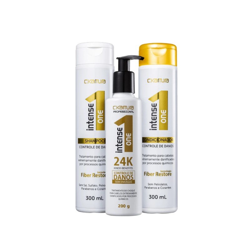 C.Kamura Intense One 24k Kit Trio Damage Control (3 Products) Beautecombeleza.com C.Kamura Intense One 24k Kit Trio Damage Control (3 Products) Beautecombeleza.com