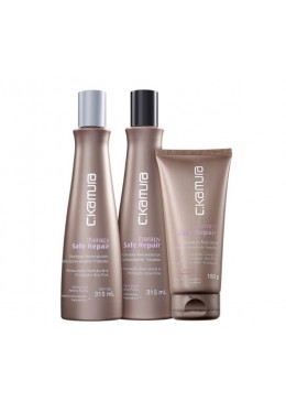 C.Kamura Kit Therapy Safe Repair Amino-force Trio (3 Products) Beautecombeleza.com