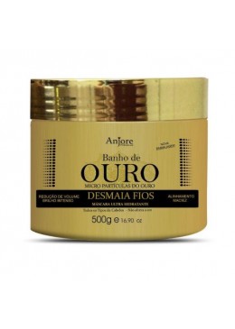 Máscara Ouro Redutora de Volume 500g - Anjore Beautecombeleza.com