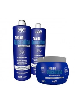 Eaê Cosmetics Teia de Queratina Kit Beautecombeleza.com
