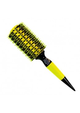 Escova de Cabelo Cerdas Naturais de Javali e Nylon CMS 3006 - Evas Beautecombeleza.com