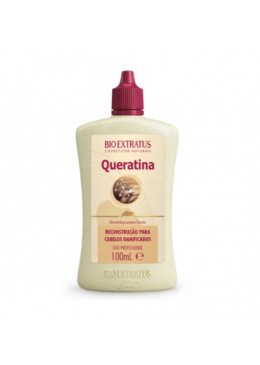 Traitement Concentré de Reconstruction à la Kératine pour Cheveux Abîmés 100 ml - Bio Extratus Beautecombeleza.com