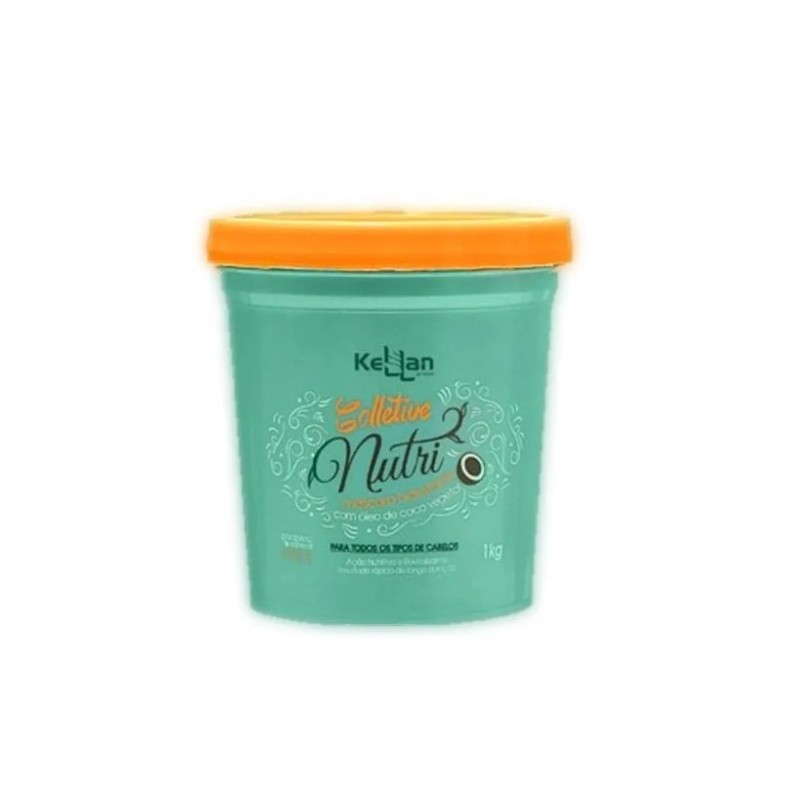 Nutri Masque à l'Huile de Coconut 1kg - Kellan Beautecombeleza.com Nutri Masque à l'Huile de Coconut 1kg - Kellan Beautecombeleza.com