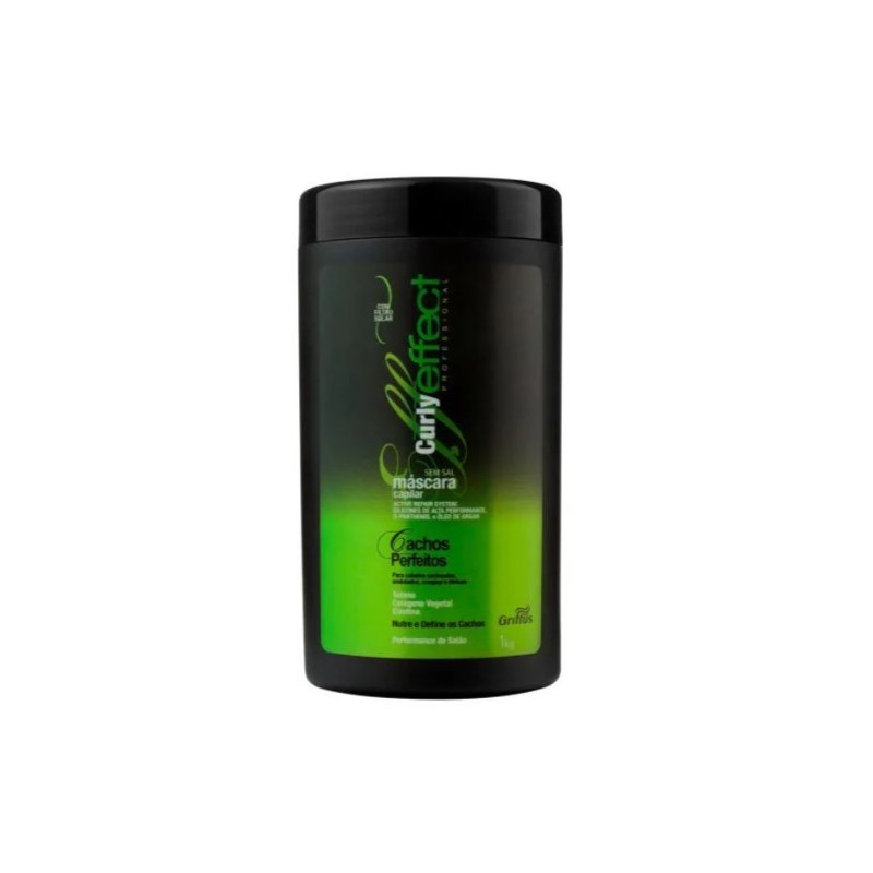 Curly Effect Softness Brightness Hydration Nutrition Mask 1Kg - Griffus Beautecombeleza.com Curly Effect Softness Brightness Hydration Nutrition Mask 1Kg - Griffus Beautecombeleza.com
