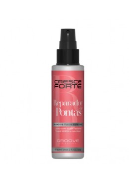 Cresce Forte Reparador de Pontas Blend de Óleos 60ml - Groove Beautecombeleza.com