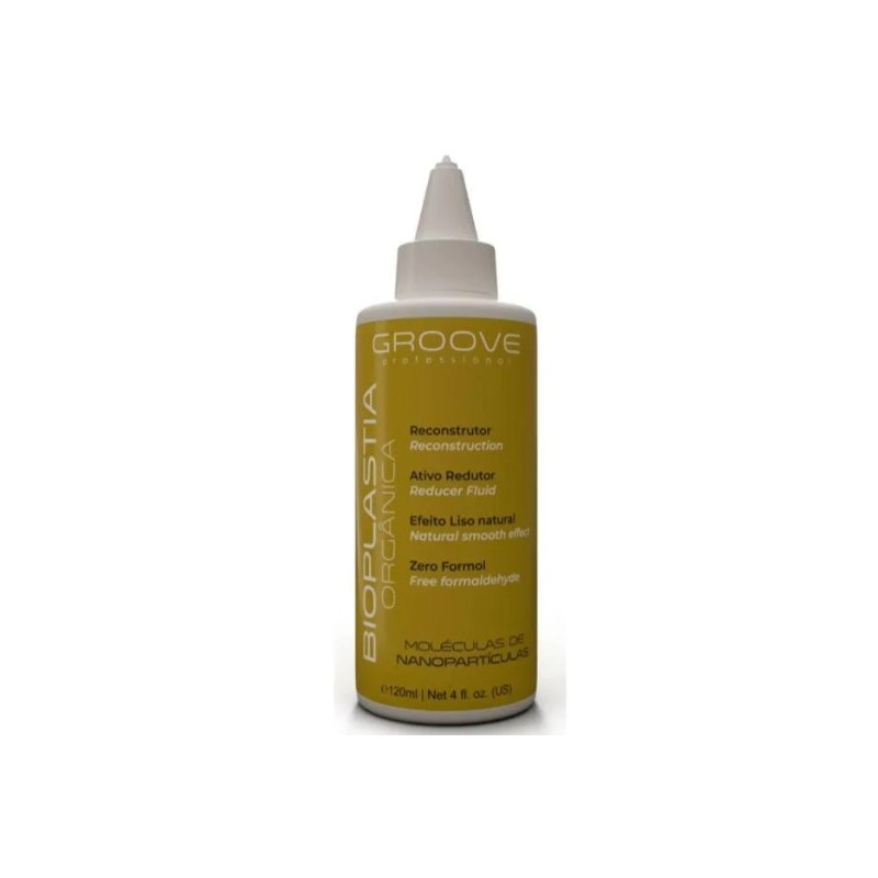 Bioplastia Progressiva Orgânica 120ml - Groove Beautecombeleza.com Bioplastia Progressiva Orgânica 120ml - Groove Beautecombeleza.com