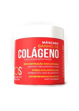 Collagen Bath Instant Reconstruction Anti Rubber Strenght Mask 500g - Groove Beautecombeleza.com