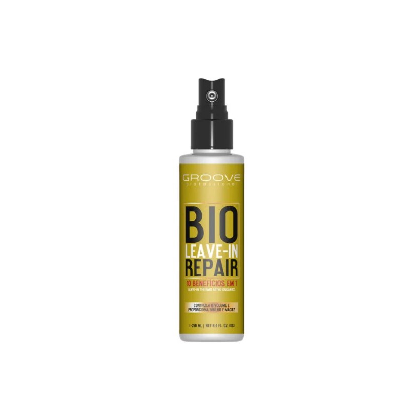 Bio Repair 10 em 1 Anti Frizz Leave-In 250ml - Groove Beautecombeleza.com Bio Repair 10 em 1 Anti Frizz Leave-In 250ml - Groove Beautecombeleza.com