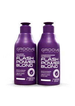 Flash Power Blond Matizador Kit 2x300 - Groove Beautecombeleza.com
