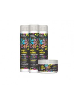 Allise Manutenção Pós Química  4 Prod. - Gllendex Beautecombeleza.com