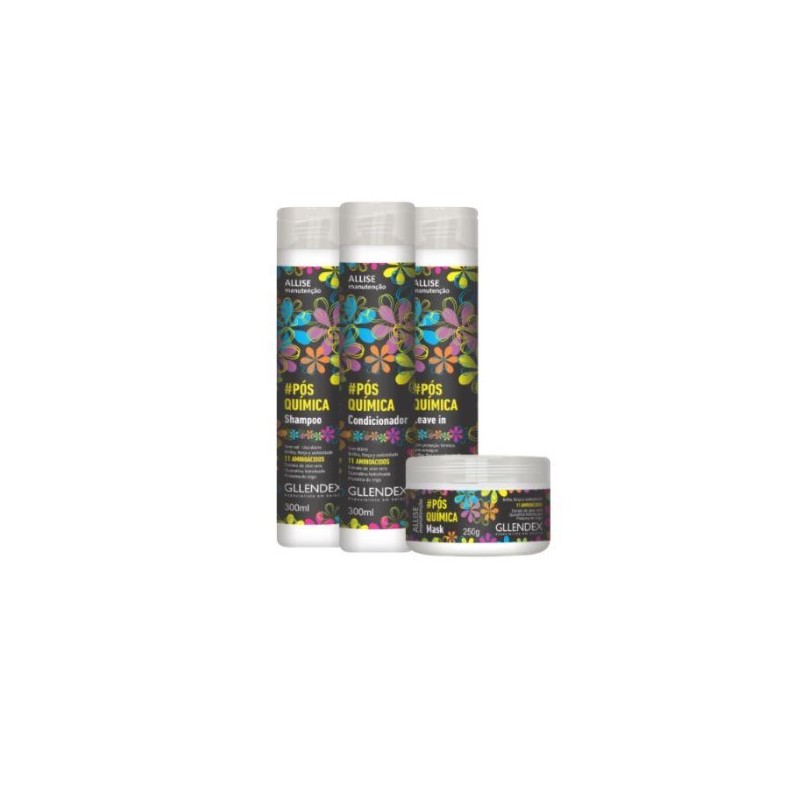 Allise Manutenção Pós Química 4 Prod. - Gllendex Beautecombeleza.com Allise Manutenção Pós Química 4 Prod. - Gllendex Beautecombeleza.com