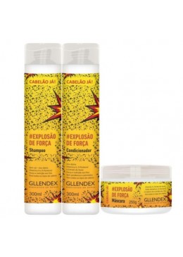 Explosão de Força Vitamina A D-Pantenol 3 Prod. - Gllendex Beautecombeleza.com