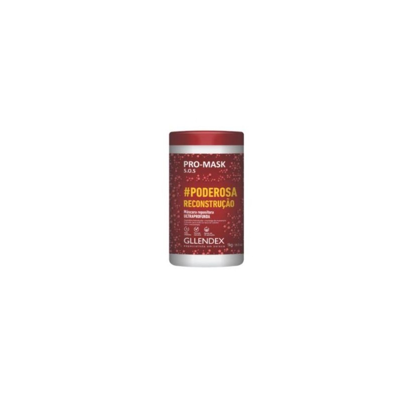 Poderosa Máscara de Reconstrução 1Kg - Gllendex Beautecombeleza.com Poderosa Máscara de Reconstrução 1Kg - Gllendex Beautecombeleza.com