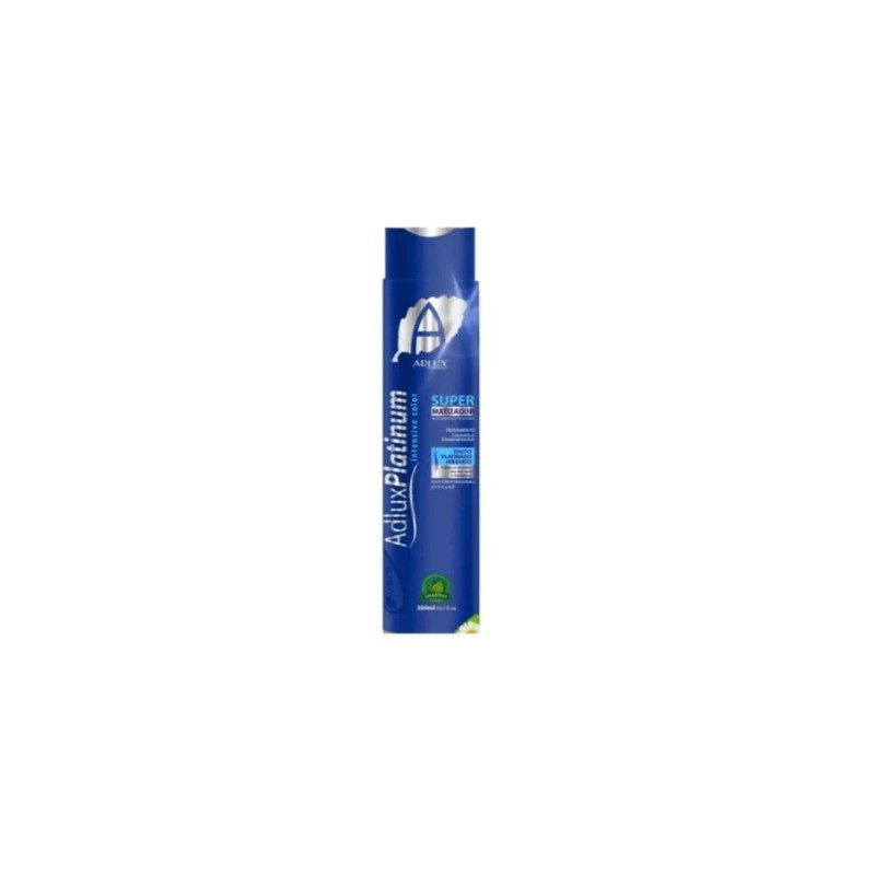 Máscara Matizante Platinum Intense 300 ml - Adlux Beautecombeleza.com Máscara Matizante Platinum Intense 300 ml - Adlux Beautecombeleza.com