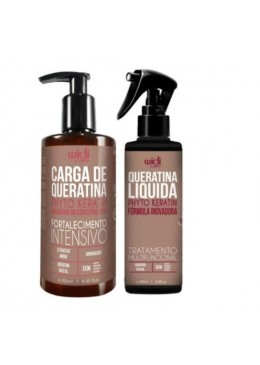Phyto Kératine Liquide Intensive Charge Reconstructive Kit 2 Itens - Widi Care Beautecombeleza.com