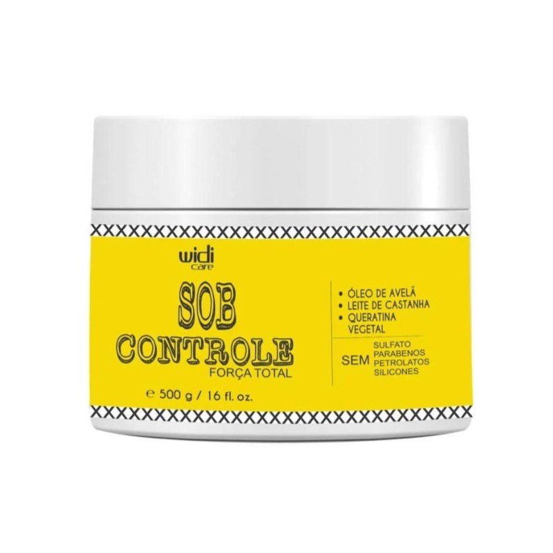 Sob Controle Hydration Under Control Hazelnut Keratin Mask 500g - Widi Care Beautecombeleza.com Sob Controle Hydration Under Control Hazelnut Keratin Mask 500g - Widi Care Beautecombeleza.com