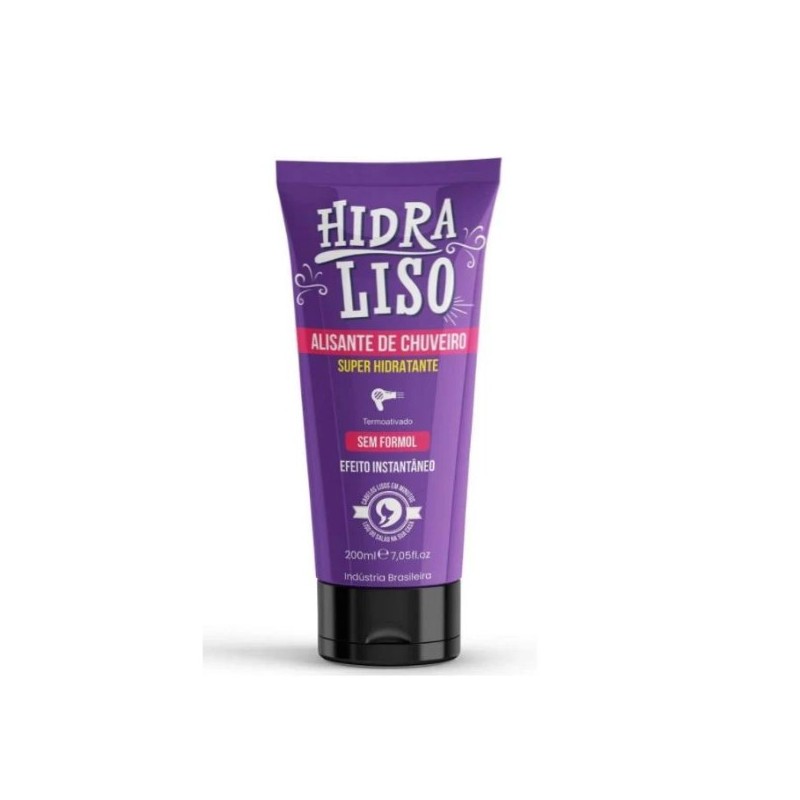 Progressiva de Chuveiro Efeito Instantâneo 200ml - Hidraliso Beautecombeleza.com Progressiva de Chuveiro Efeito Instantâneo 200ml - Hidraliso Beautecombeleza.com
