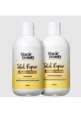 Plastic Effect Ceramides Proteins Tretment Total Repair Kit 2x300ml - Magic Beauty Beautecombeleza.com