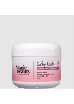 Curly Crush Coconut Oil Masque Nourrissant pour Cheveux Bouclés de type 3B à 4C 500g - Magic Beauty Beautecombeleza.com