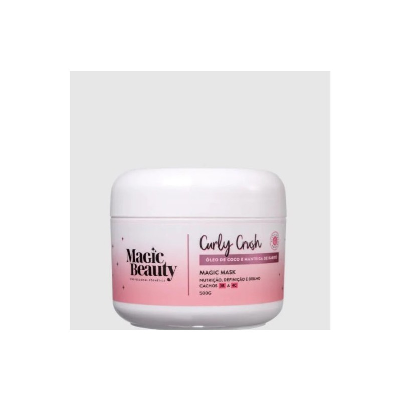 Curly Crush Coconut Oil Masque Nourrissant pour Cheveux Bouclés de type 3B à 4C 500g - Magic Beauty Beautecombeleza.com Curly Crush Coconut Oil Masque Nourrissant pour Cheveux Bouclés de type 3B à 4C 500g - Magic Beauty Beautecombeleza.com