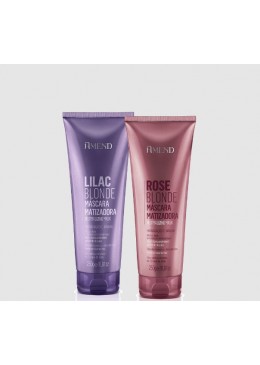 Amend Lilac and Pink Blonde Tinting Mask Kit 2x250g- Amend   Beautecombeleza.com