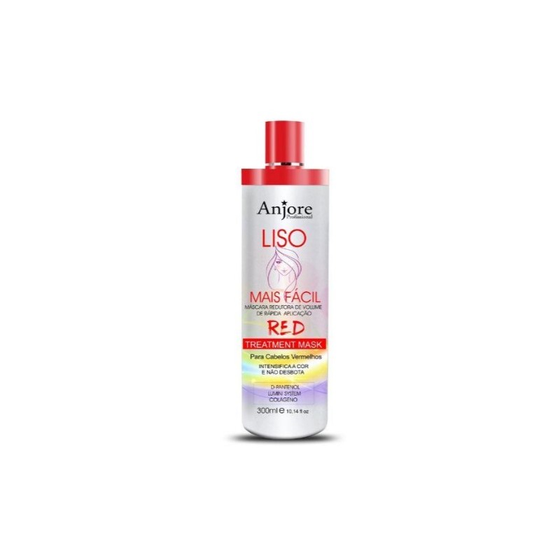 Liso Mais Fácil Lissage Red Hair 300g - Anjore Beautecombeleza.com Liso Mais Fácil Lissage Red Hair 300g - Anjore Beautecombeleza.com