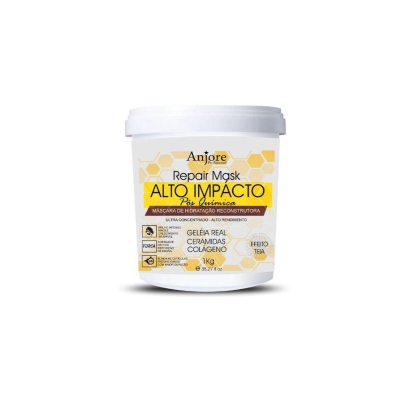 Máscara de Alto Impacto Pós Quimica 1Kg - Anjore Beautecombeleza.com Máscara de Alto Impacto Pós Quimica 1Kg - Anjore Beautecombeleza.com