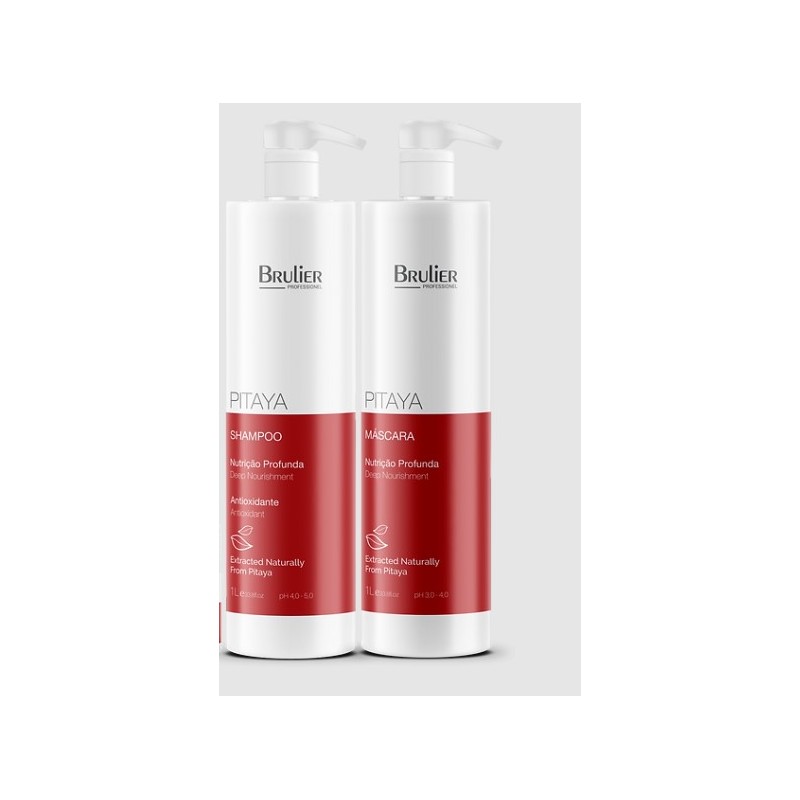 Pitaya Nutrição Profunda Kit 2x1L - Brulier Beautecombeleza.com Pitaya Nutrição Profunda Kit 2x1L - Brulier Beautecombeleza.com